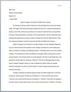 harvard style essay template